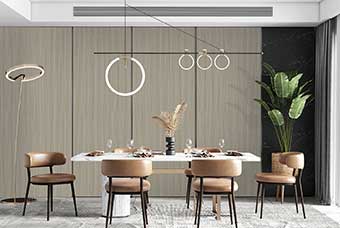 榆树轻奢风格-餐厅