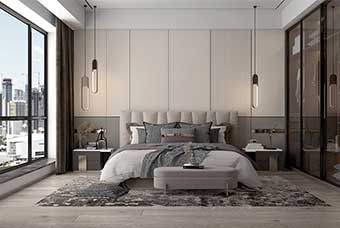 榆树现代风格-卧室