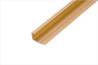 榆树航空纤维墙咔铝合金边条（钛金氧化）