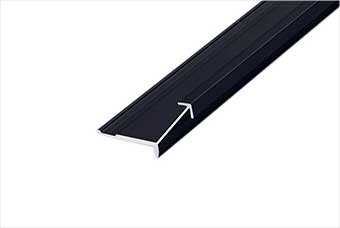 榆树航空纤维墙咔铝合金阳角线（哑黑氧化）