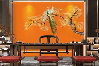 榆树森佰汇航空纤维墙咔（春花秋月）