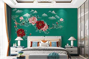 榆树森佰汇航空纤维墙咔(爱情花语)