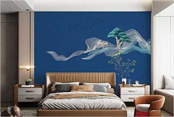 榆树森佰汇航空纤维墙咔（鹿鹿高升）