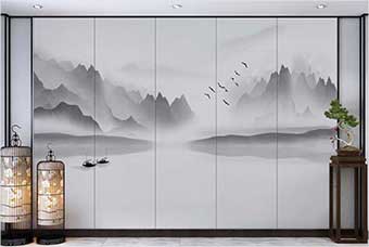 榆树森佰汇航空纤维(山水画系列)