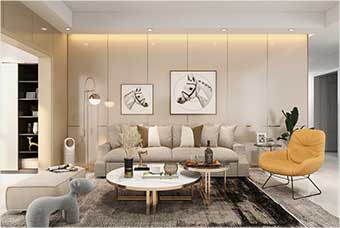 榆树客厅空间案例