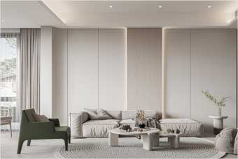 榆树客厅空间案例