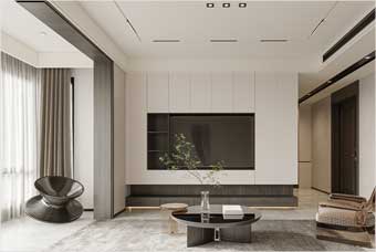 榆树客厅空间案例